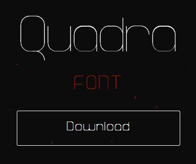 Quadra Font